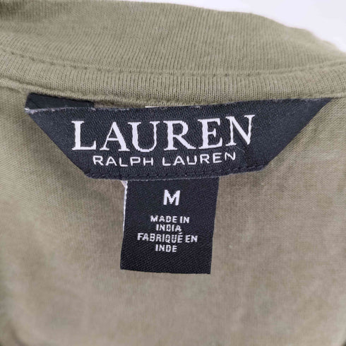 ローレンラルフローレン LAUREN RALPH LAUREN ロゴパッチ L/S Tシャツ メンズ JPN:M