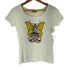 ヒステリックグラマー HYSTERIC GLAMOUR BUTTERFLY チビTシャツ レディース