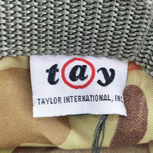 Taylor International カモフラ ナイロン ミニボストンバッグ メンズ