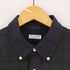 ビューティーアンドユースユナイテッドアローズ BEAUTY & YOUTH UNITED ARROWS シアサッカー ボタンダウン 半袖シャツ ブラックウォッチ メンズ JPN:L