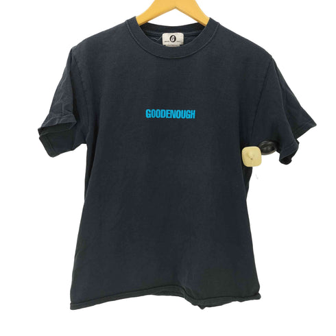 グッドイナフ GOODENOUGH FRUIT OF THE LOOM ボディ ロゴ プリント S/S ボックス Tシャツ メンズ import:M