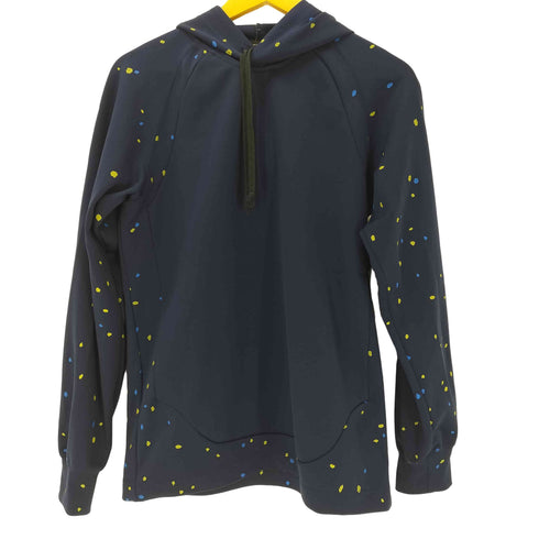 コムデギャルソンオムプリュス COMME des GARCONS HOMME PLUS ペンキ ドット プルオーバー ジャージー フーディー パーカー メンズ