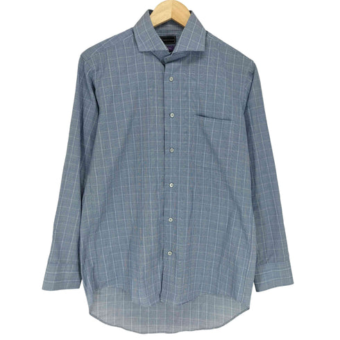 パーフェクトスーツファクトリー P.S.FA Perfect Suit FActory URBAN MODEL チェック 長袖 シャツ メンズ L41-82