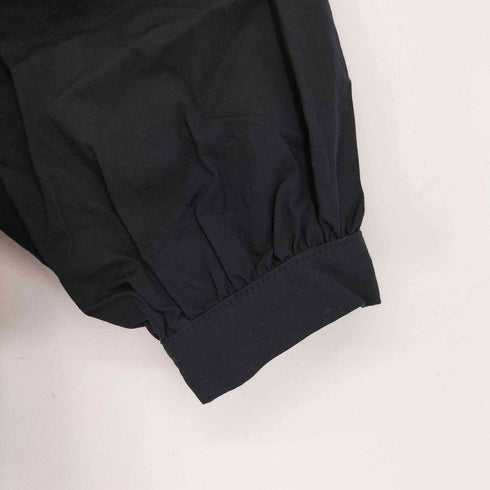 KIRIKOMI nuno PR0_N5034_i shirt フラワーモチーフレース刺繍 丸襟 シャツ レディース FREE