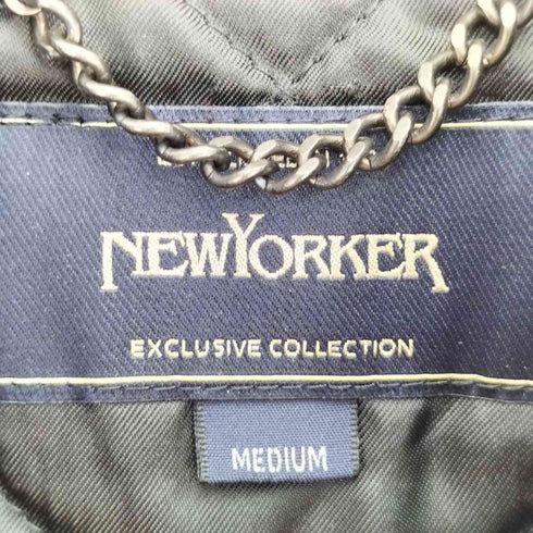 ニューヨーカー NEWYORKER カシミヤ混 ダッフルコート メンズ import:M