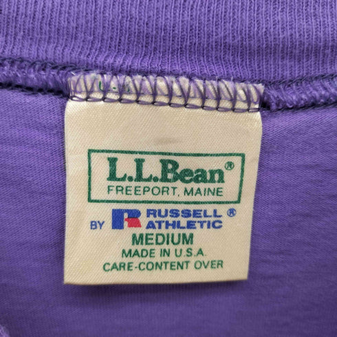 エルエルビーン L.L.Bean 90s USA製 S/S クルーネックポットTシャツ メンズ import:M