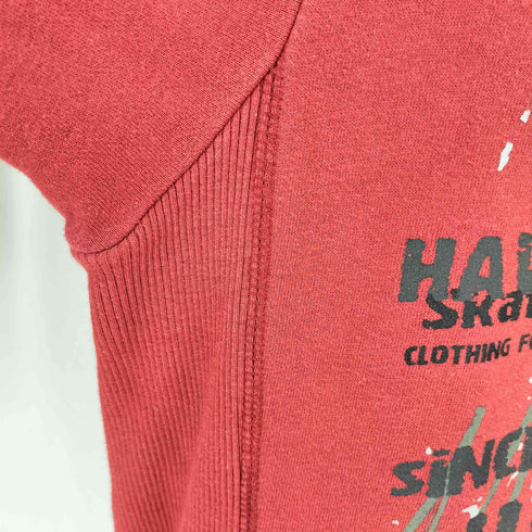 TONY HAWK 00S プリント スウェット フーデッドカーディガン メンズ import:M