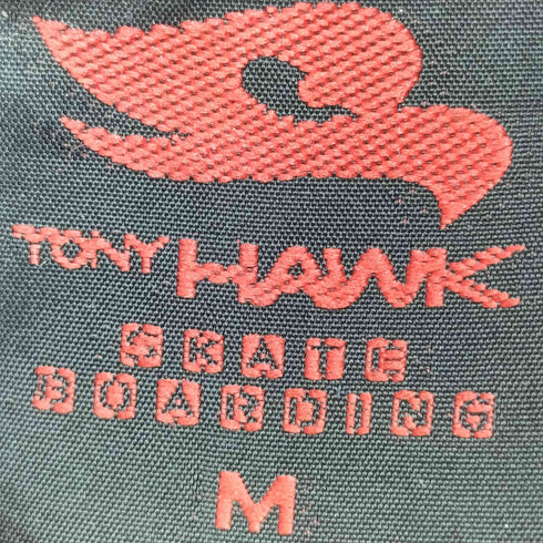 TONY HAWK 00S プリント スウェット フーデッドカーディガン メンズ import:M