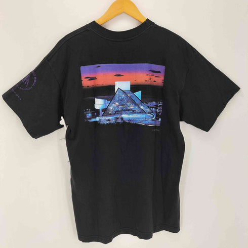 CRONIES 90S USA製 シングルステッチ 両面プリントクルーネックTシャツ メンズ import:L