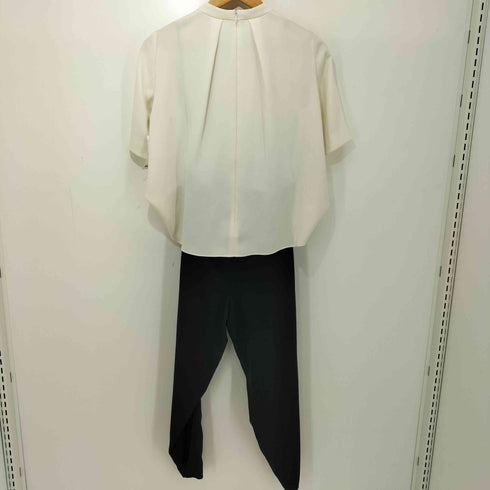アルアバイル allureville バイカラー タック ジャンプスーツ レディース 1