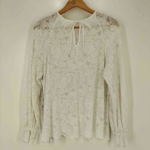 シンプリシテェ SIMPLICITE 26ss 手洗い可 / レースチュニック レディース FREE