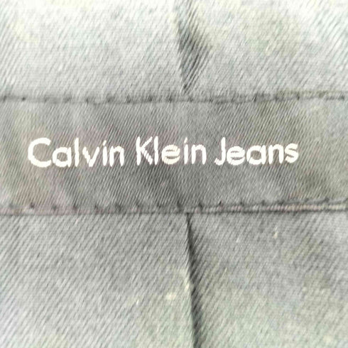 カルバンクラインジーンズ Calvin Klein Jeans 豚革 ピッグレザー 1B テーラードジャケット レディース import:M