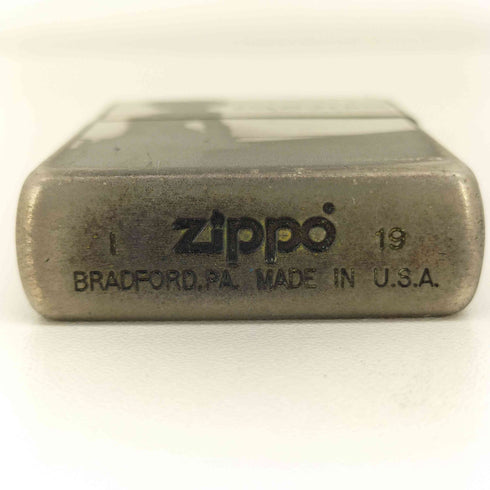ジッポ ZIPPO シリアルNo入り キャラクター 彫刻 ライター メンズ