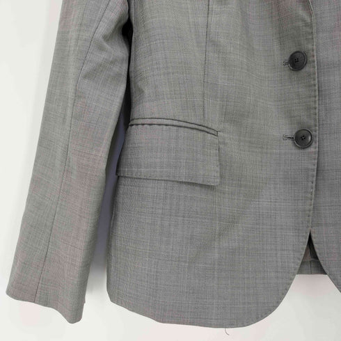 バーニーズニューヨーク BARNEYS NEWYORK VITALE BARBERIS CANONICO ウール 2B テーラードジャケット レディース