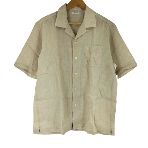 フェアファクス FAIRFAX S/S 開襟 リネンシャツ メンズ JPN:L