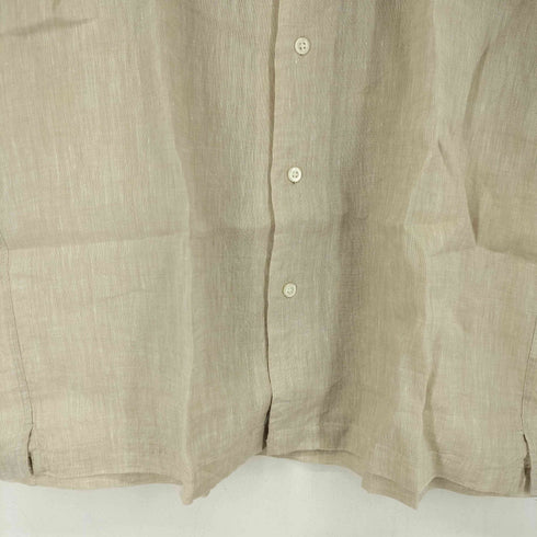 フェアファクス FAIRFAX S/S 開襟 リネンシャツ メンズ JPN:L