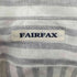 フェアファクス FAIRFAX S/S ストライプ 開襟 リネンシャツ メンズ JPN:L