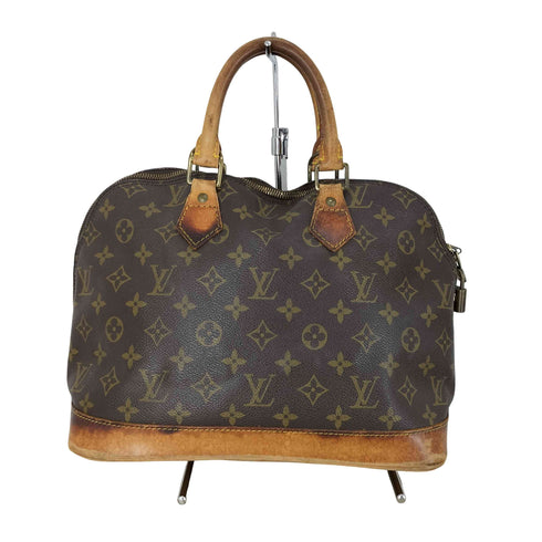 ルイヴィトン LOUIS VUITTON モノグラム アルマ PM ハンドバッグ monogram Alma PM hand bag レディース