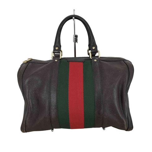 グッチ GUCCI シェリーライン レザー ボストンバッグ ハンドバッグ shelleyline leather bostonbag handbag レディース