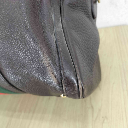 グッチ GUCCI シェリーライン レザー ボストンバッグ ハンドバッグ shelleyline leather bostonbag handbag レディース