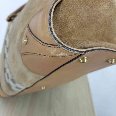 グッチ GUCCI GGキャンバス スエード トートバッグ GGcanvas suede tote bag レディース