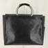 グッチ GUCCI オールド レザー メタルハンドル トートバッグ old leather metal handle tote bag レディース