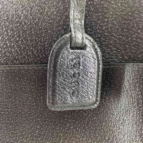 グッチ GUCCI オールド レザー メタルハンドル トートバッグ old leather metal handle tote bag レディース