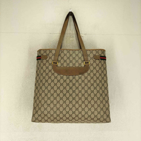 グッチ GUCCI オールド アクセコ GGスプリーム シェリーライン トートバッグ ハンドバッグ old GGsupreme totebag handbag レディース