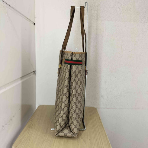 グッチ GUCCI オールド アクセコ GGスプリーム シェリーライン トートバッグ ハンドバッグ old GGsupreme totebag handbag レディース