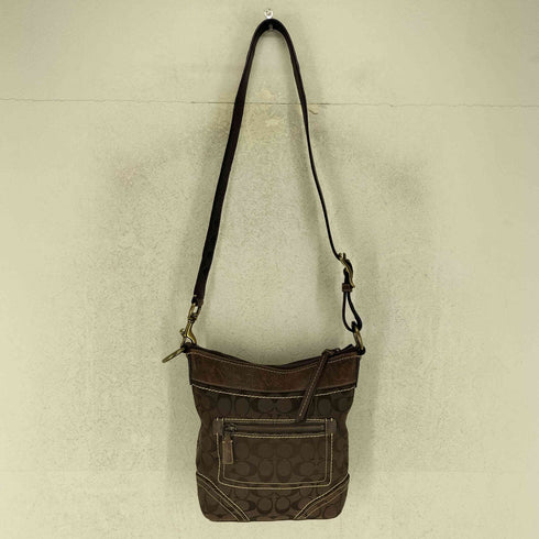 コーチ COACH シグネチャー ショルダーバッグ signature shoulderbag レディース