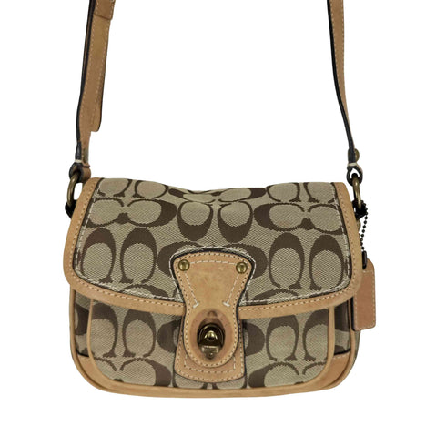 コーチ COACH シグネチャー ショルダーバッグ signature shoulder bag レディース