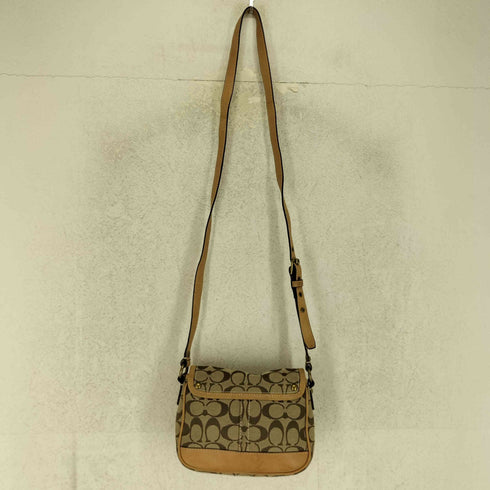 コーチ COACH シグネチャー ショルダーバッグ signature shoulder bag レディース