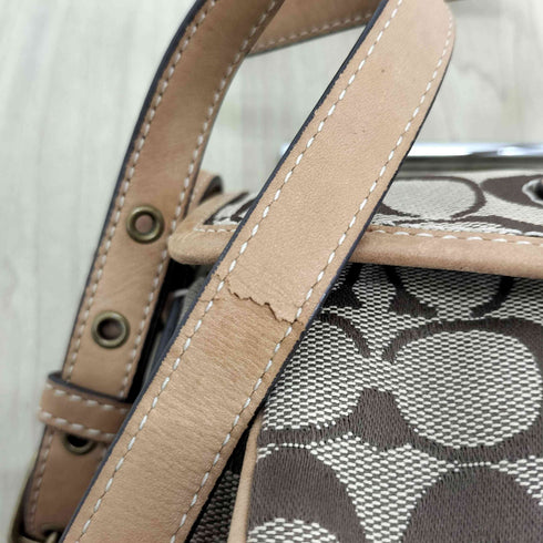 コーチ COACH シグネチャー ショルダーバッグ signature shoulder bag レディース