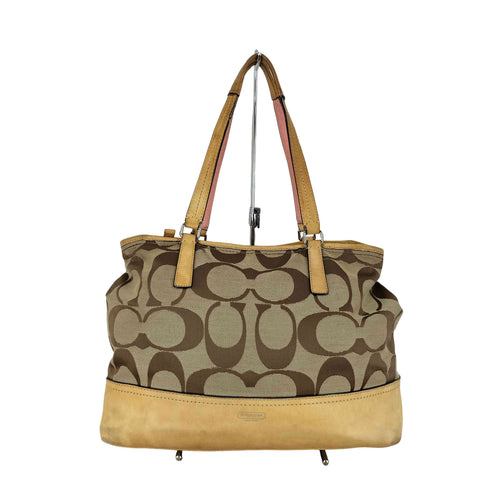 コーチ COACH シグネチャー ハンドバッグ トートバッグ signature handbag totebag レディース