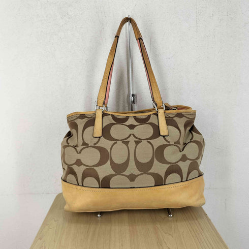 コーチ COACH シグネチャー ハンドバッグ トートバッグ signature handbag totebag レディース