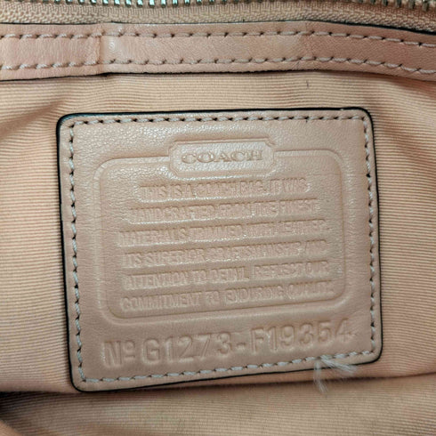 コーチ COACH シグネチャー ハンドバッグ トートバッグ signature handbag totebag レディース