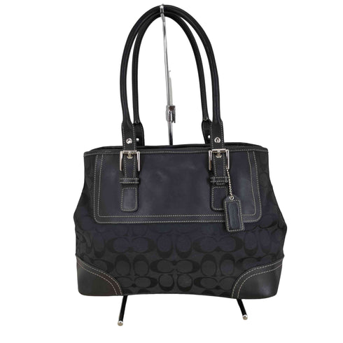 コーチ COACH シグネチャー トートバッグ ハンドバッグ signature tote bag hand bag レディース