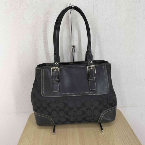 コーチ COACH シグネチャー トートバッグ ハンドバッグ signature tote bag hand bag レディース