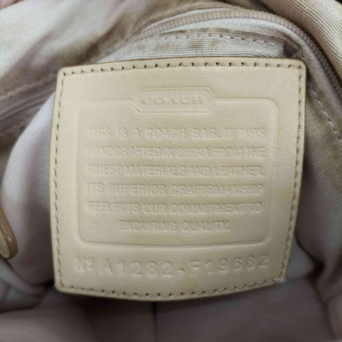 コーチ COACH シグネチャー ショルダーバッグ signature shoulderbag レディース