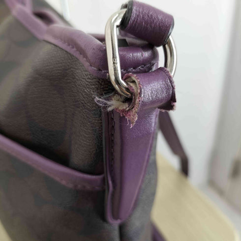 コーチ COACH シグネチャー ショルダーバッグ signature shoulderbag レディース