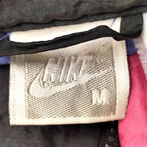 ナイキ NIKE 90S 白タグ スウッシュ 刺繍 切り替え アノラック ジャケット メンズ import:L