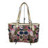コーチ COACH マルチカラー シグネチャー トート バッグ ハンドバッグ multicolor signature tote bag hand bag レディース
