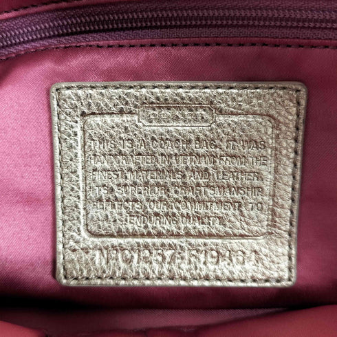 コーチ COACH マルチカラー シグネチャー トート バッグ ハンドバッグ multicolor signature tote bag hand bag レディース