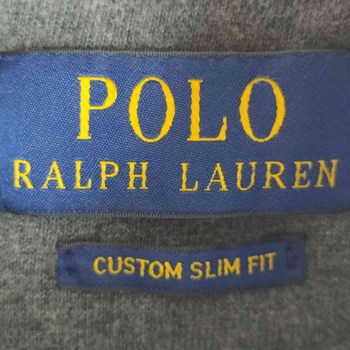 ポロラルフローレン POLO RALPH LAUREN LSCUST SPP-LONG SLEEVE-KNIT スモールポニー刺繍 ラガーシャツ メンズ L