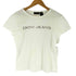 ダナキャランニューヨークジーンズ DKNY JEANS ラインストーンロゴ S/S Tシャツ レディース JPN:L