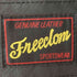 フリータ?ム FREEDOM GENUINE LEATHER ダブルライダースジャケット メンズ 42