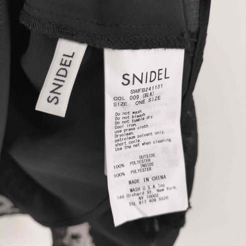 スナイデル snidel リボンモチーフブラウス レディース ONE SIZE