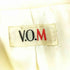 V.O.M ANGORA&WOOL アンゴラ混 スタンドカラー 比翼ボタン ジャケット レディース JPN:38