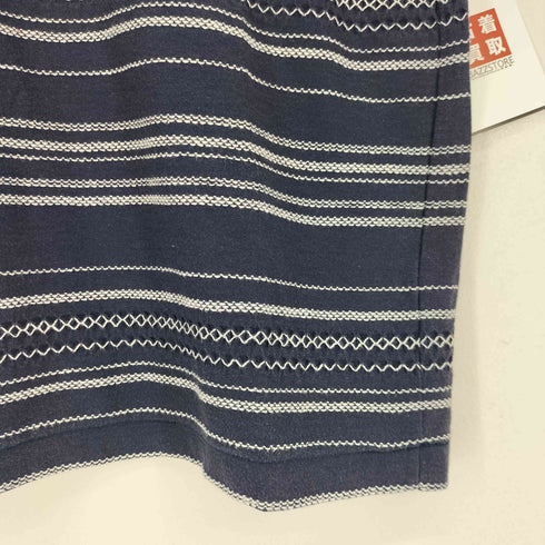 アイエスイッセイミヤケ I.S. ISSEY MIYAKE ボーダーデザイン S/S カットソー レディース