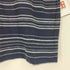 アイエスイッセイミヤケ I.S. ISSEY MIYAKE ボーダーデザイン S/S カットソー レディース